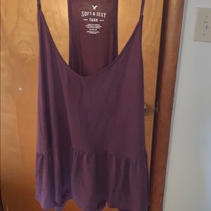 Purple tank